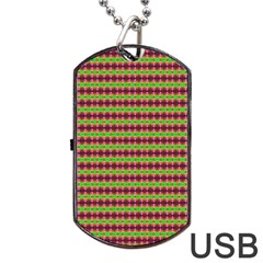 Claus And Effect Dog Tag Usb Flash (one Side) by Thespacecampers