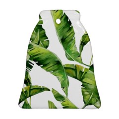 Sheets Tropical Plant Palm Summer Exotic Bell Ornament (two Sides) by artworkshop