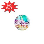 Check Meowt 1  Mini Buttons (100 pack)  Front