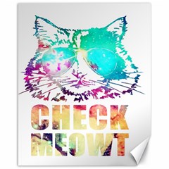 Check Meowt Canvas 16  X 20  by nate14shop
