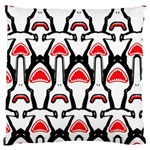 hammerhead shark pattern Large Cushion Case (Two Sided)  Front