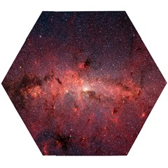 Milky-way-galaksi Wooden Puzzle Hexagon by nate14shop