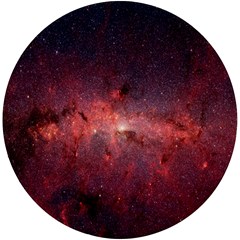 Milky-way-galaksi Uv Print Round Tile Coaster by nate14shop
