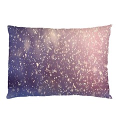 Snowfall Winter Pillow Case by artworkshop