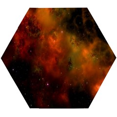 Space Science Wooden Puzzle Hexagon by artworkshop