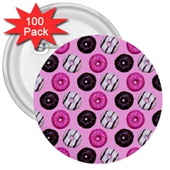 Dessert 3  Buttons (100 Pack)  by nate14shop