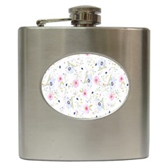 Background-a 007 Hip Flask (6 Oz) by nate14shop