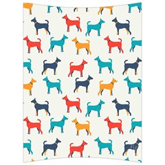 Animal-seamless-vector-pattern-of-dog-kannaa Back Support Cushion by nate14shop