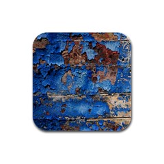 Background Wood Texture Rubber Square Coaster (4 Pack) by nate14shop