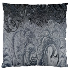 Ice Frost Crystals Standard Flano Cushion Case (one Side) by artworkshop
