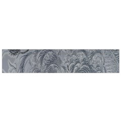 Ice Frost Crystals Small Flano Scarf by artworkshop