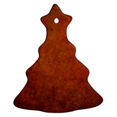 Brown Christmas Tree Ornament (two Sides) by nateshop