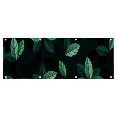 Leaves Banner And Sign 8  X 3  by nateshop