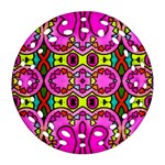 Abstract-karakkter Round Filigree Ornament (Two Sides) Front