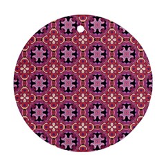 Abstract-background-motif Ornament (round) by nateshop