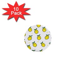 Background Orange 1  Mini Buttons (10 Pack)  by nateshop