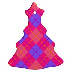 Texture Christmas Tree Ornament (two Sides) by nateshop