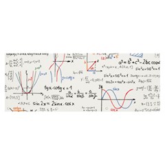Math Formula Pattern Banner And Sign 8  X 3  by Sapixe