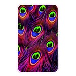 Peacock-feathers Memory Card Reader (Rectangular) Front