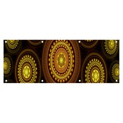 Fractal Banner And Sign 8  X 3  by nateshop