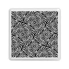 Design-background White Black Memory Card Reader (square) by nateshop