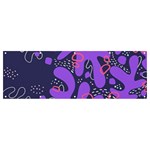 Abstract Background Shapes Banner Banner and Sign 12  x 4  Front