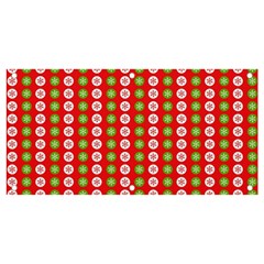 Festive Pattern Christmas Holiday Banner And Sign 4  X 2  by Amaryn4rt