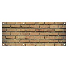 Bricks Wall Red  Banner And Sign 8  X 3  by artworkshop