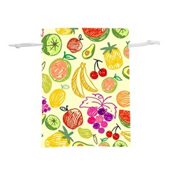 Seamless-fruit Lightweight Drawstring Pouch (m) by nateshop