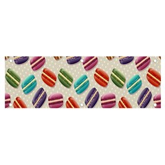 Macaron Macaroon Stylized Macaron Design Repetition Banner And Sign 6  X 2  by artworkshop