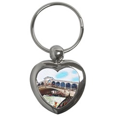 Lovely Gondola Ride - Venetian Bridge Key Chain (heart) by ConteMonfrey