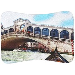 Lovely Gondola Ride - Venetian Bridge Velour Seat Head Rest Cushion by ConteMonfrey