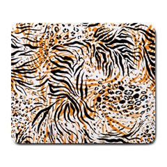 Tiger Pattern Background Large Mousepads by danenraven
