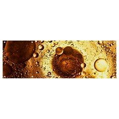 Olive Oil Bubbles Gold Oil Food Banner And Sign 12  X 4  by Wegoenart