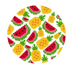 Watermelon Pattern Fruit Summer Mini Round Pill Box (pack Of 3) by Wegoenart