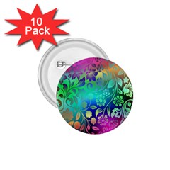 Flower Nature Petal  Blossom 1 75  Buttons (10 Pack) by Ravend