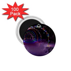 Outdoor Christmas Lights Tunnel 1 75  Magnets (100 Pack)  by artworkshop