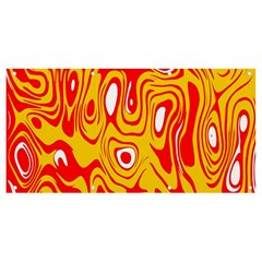 Red-yellow Banner And Sign 8  X 4  by nateshop