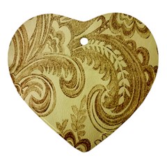 Texture Heart Ornament (two Sides) by nateshop