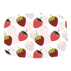 Strawberry Fruit Pattern Background Mini Square Pill Box by Wegoenart