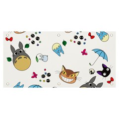 My Neighbor Totoro Cartoon Banner And Sign 6  X 3  by danenraven