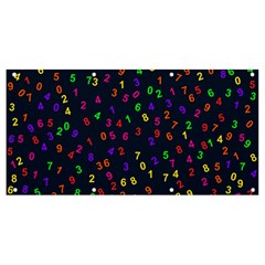 Number Digit Learning Education Banner And Sign 8  X 4  by Wegoenart
