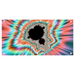 Fractal Abstract Background Banner And Sign 4  X 2  by Wegoenart