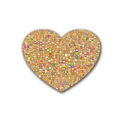 Calendar -1 Rubber Coaster (heart) by nateshop