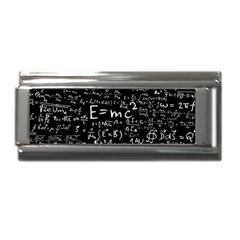 Science Einstein Formula Mathematics Physics Superlink Italian Charm (9mm) by danenraven