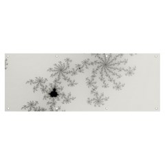 Mandelbrot Apple Males Mathematics Banner And Sign 8  X 3  by Jancukart