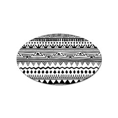 Boho-style-pattern Sticker Oval (100 Pack) by Jancukart