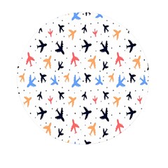 Sky Birds - Airplanes Mini Round Pill Box (pack Of 5) by ConteMonfrey