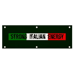 Strong Italian Energy Banner And Sign 6  X 2  by ConteMonfrey