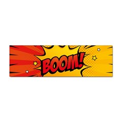 Explosion Boom Pop Art Style Sticker (bumper) by Wegoenart